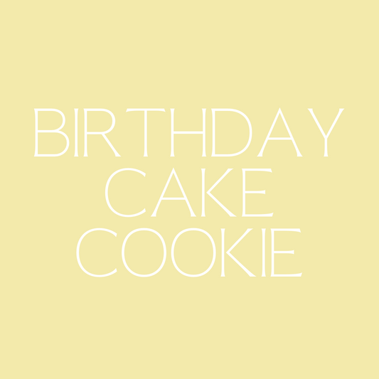 Birthday Cake Cookies x 6