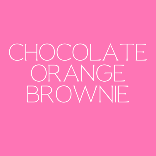 Chocolate Orange Brownie